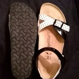 EUC Birkenstock Papillio anklet sandals Sz 40N